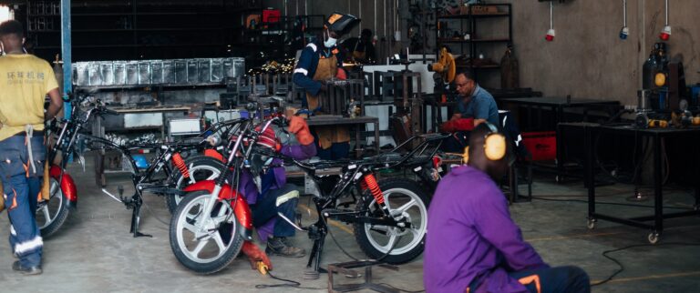 GOGO Electric motorcycles production